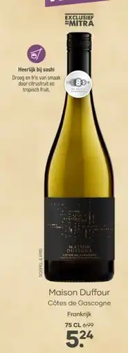 Mitra Maison Duffour aanbieding