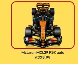 LEGO McLaren MCL39 F1® auto aanbieding