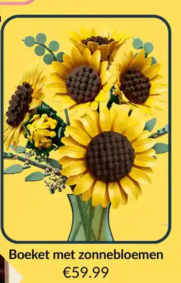 LEGO Boeket met zonnebloemen aanbieding