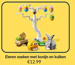 LEGO Eieren zoeken met konijn en kuiken aanbieding