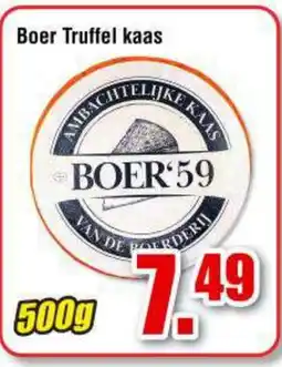 Ter Huurne Holland Markt Boer Truffel kaas aanbieding