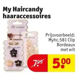 Kruidvat My Haircandy haaraccessoires aanbieding