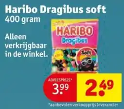 Kruidvat Haribo Dragibus soft aanbieding