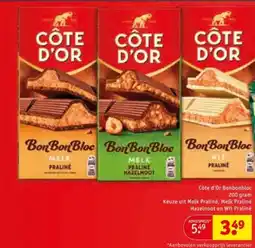 Kruidvat Côte d'Or Bonbonbloc aanbieding