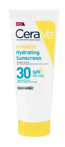 De Online Drogist CeraVe Invisible Hydrating Sunscreen SPF 30 aanbieding