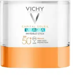 De Online Drogist Vichy Capital Soleil UV Aqua Invisible Stick SPF50+ aanbieding