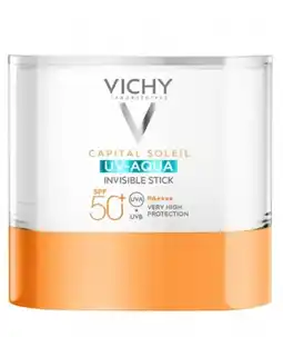 De Online Drogist Vichy Capital Soleil UV Aqua Invisible Stick SPF50+ aanbieding