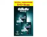 De Online Drogist Gillette Gillete MACH3 Scheermesjes Voordeelverpakking 16ST aanbieding