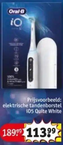 Kruidvat Oral-B elektrische tandenborstels aanbieding