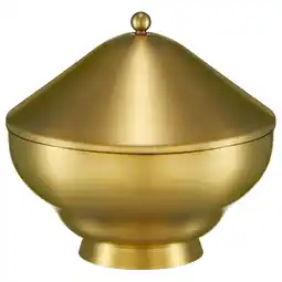 IKEA GokvÄllÅ Serveerschaal met deksel, goudkleur aanbieding