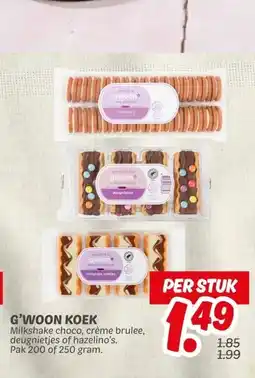 Dekamarkt G'WOON KOEK aanbieding