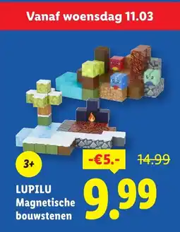 Lidl Lupilu magnetische bouwstenen aanbieding