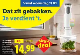 Lidl Silvercrest staafmixerset aanbieding