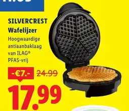 Lidl Silvercrest wafelijzer aanbieding