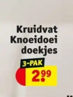 Kruidvat Kruidvat Knoeidoei doekjes aanbieding