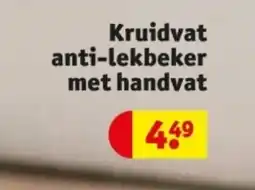 Kruidvat Kruidvat anti-lekbeker met handvat aanbieding
