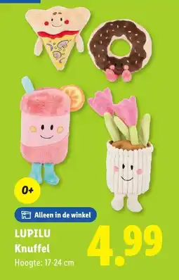 Lidl Lupilu knuffel aanbieding