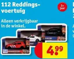 Kruidvat 112 Reddings- voertuig aanbieding