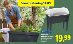 Lidl Parkside kweekbak op poten aanbieding