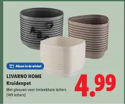 Lidl Livarno home kruidenpot aanbieding