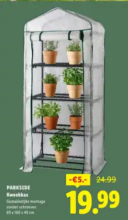 Lidl Parkside kweekkas aanbieding