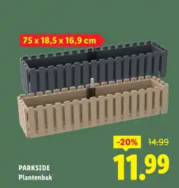 Lidl Parkside plantenbak aanbieding
