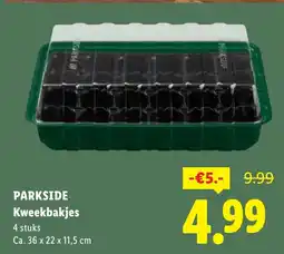 Lidl Parkside kweekbakjes aanbieding
