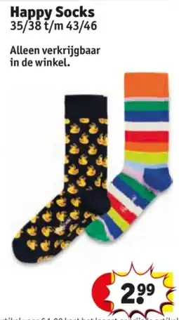 Kruidvat Happy Socks aanbieding