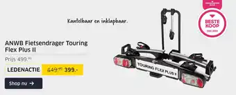 ANWB ANWB Fietsendrager Touring Flex Plus II aanbieding