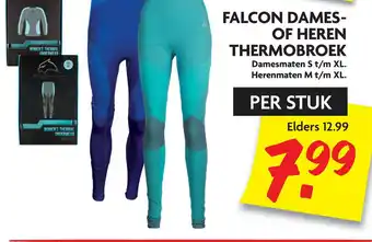 Dekamarkt Falcon Dames- Of Heren Thermobroek aanbieding