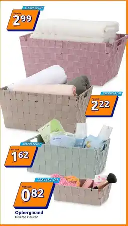 Action Opbergmand aanbieding