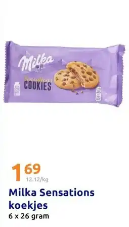 Action Milka Sensations koekjes aanbieding