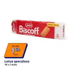 Action Lotus speculoos aanbieding