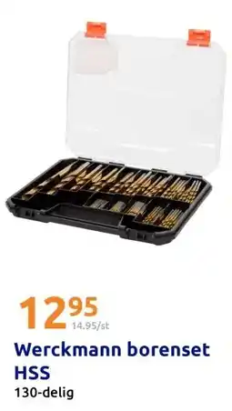 Action Werckmann borenset HSS aanbieding