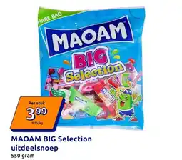 Action MAOAM BIG Selection uitdeelsnoep aanbieding