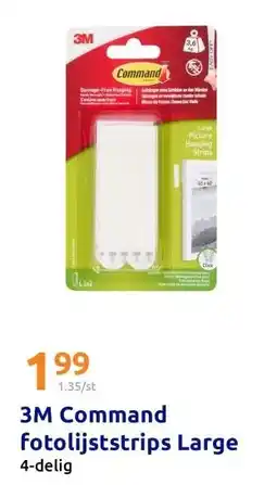 Action 3M Command fotolijststrips Large aanbieding