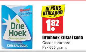 Dirk Driehoek kristal soda aanbieding