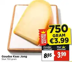 Vomar Voordeelmarkt Goudse Kaas Jong aanbieding