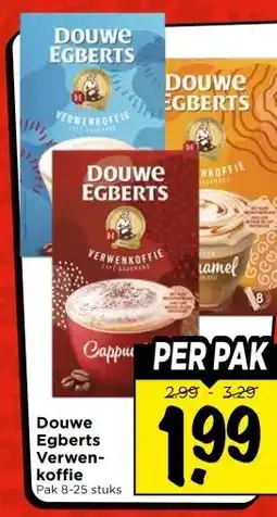 Vomar Voordeelmarkt Douwe Egberts Verwenkoffie aanbieding