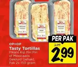 Vomar Voordeelmarkt Tasty Tortillas aanbieding