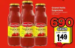 Vomar Voordeelmarkt Grand Italia Sugocasa aanbieding