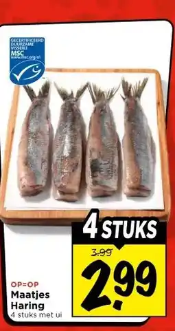 Vomar Voordeelmarkt Maatjes Haring aanbieding