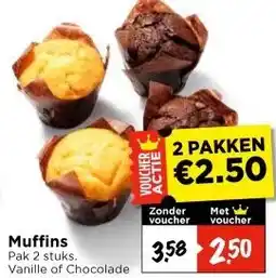 Vomar Voordeelmarkt Muffins aanbieding