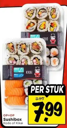 Vomar Voordeelmarkt Sushibox aanbieding