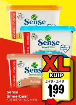 Vomar Voordeelmarkt Sense Smeerbaar aanbieding