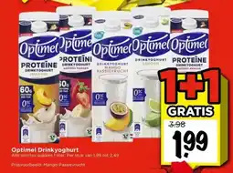 Vomar Voordeelmarkt Optimel Drinkyoghurt aanbieding