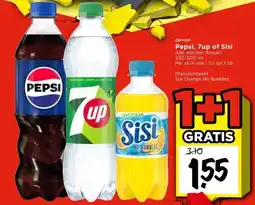 Vomar Voordeelmarkt Pepsi, 7up of Sisi aanbieding