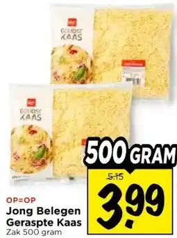 Vomar Voordeelmarkt Jong Belegen Geraspte Kaas aanbieding