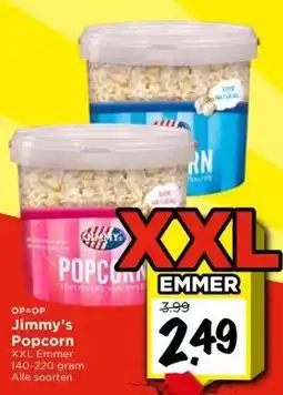Vomar Voordeelmarkt Jimmy's Popcorn aanbieding