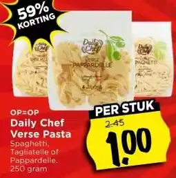 Vomar Voordeelmarkt Daily Chef Verse Pasta aanbieding